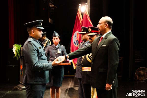 NO 16 DEFENCE SERVICES COMMAND AND STAFF COURSE GRADUATION HELD AT THE NELUM POKUNA THEATRE