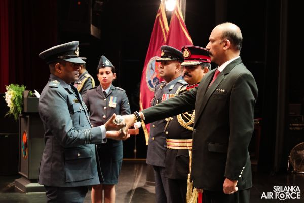 NO 16 DEFENCE SERVICES COMMAND AND STAFF COURSE GRADUATION HELD AT THE NELUM POKUNA THEATRE