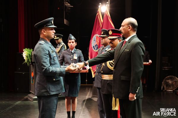 NO 16 DEFENCE SERVICES COMMAND AND STAFF COURSE GRADUATION HELD AT THE NELUM POKUNA THEATRE