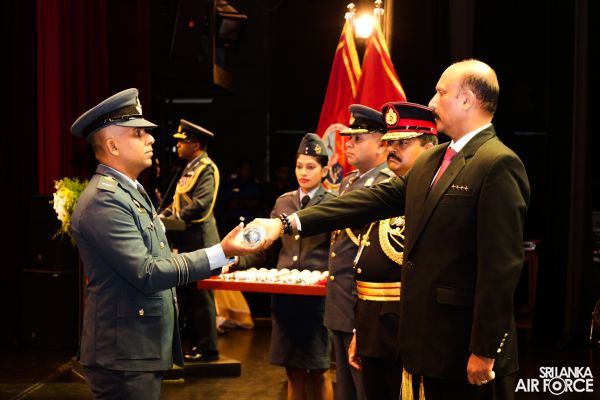NO 16 DEFENCE SERVICES COMMAND AND STAFF COURSE GRADUATION HELD AT THE NELUM POKUNA THEATRE