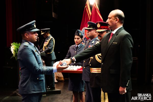NO 16 DEFENCE SERVICES COMMAND AND STAFF COURSE GRADUATION HELD AT THE NELUM POKUNA THEATRE