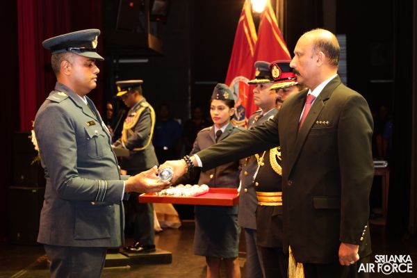 NO 16 DEFENCE SERVICES COMMAND AND STAFF COURSE GRADUATION HELD AT THE NELUM POKUNA THEATRE