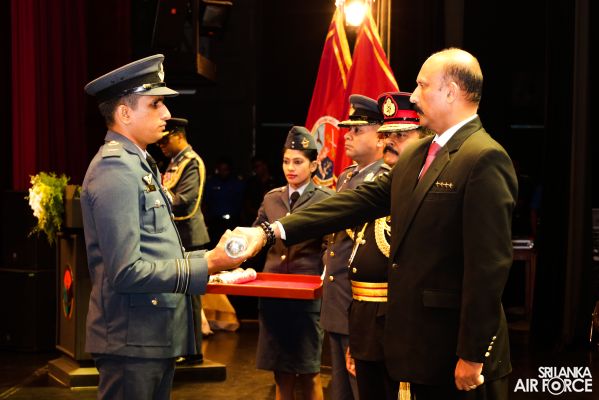 NO 16 DEFENCE SERVICES COMMAND AND STAFF COURSE GRADUATION HELD AT THE NELUM POKUNA THEATRE
