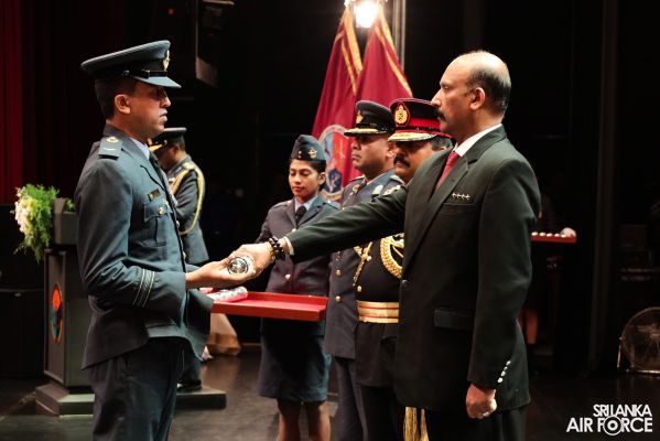 NO 16 DEFENCE SERVICES COMMAND AND STAFF COURSE GRADUATION HELD AT THE NELUM POKUNA THEATRE
