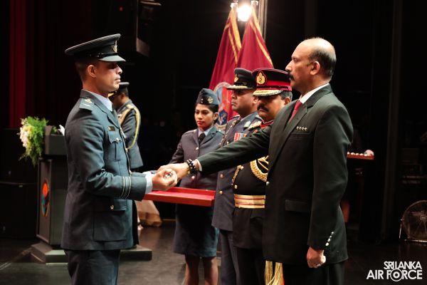 NO 16 DEFENCE SERVICES COMMAND AND STAFF COURSE GRADUATION HELD AT THE NELUM POKUNA THEATRE