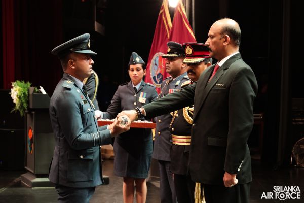 NO 16 DEFENCE SERVICES COMMAND AND STAFF COURSE GRADUATION HELD AT THE NELUM POKUNA THEATRE