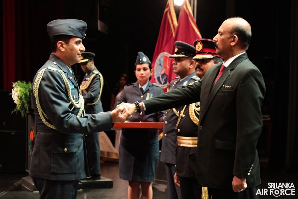 NO 16 DEFENCE SERVICES COMMAND AND STAFF COURSE GRADUATION HELD AT THE NELUM POKUNA THEATRE
