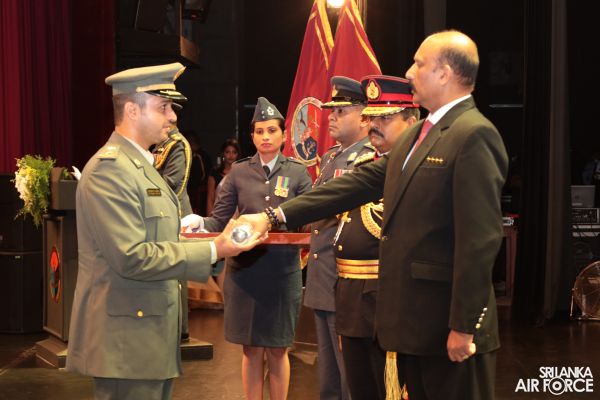 NO 16 DEFENCE SERVICES COMMAND AND STAFF COURSE GRADUATION HELD AT THE NELUM POKUNA THEATRE