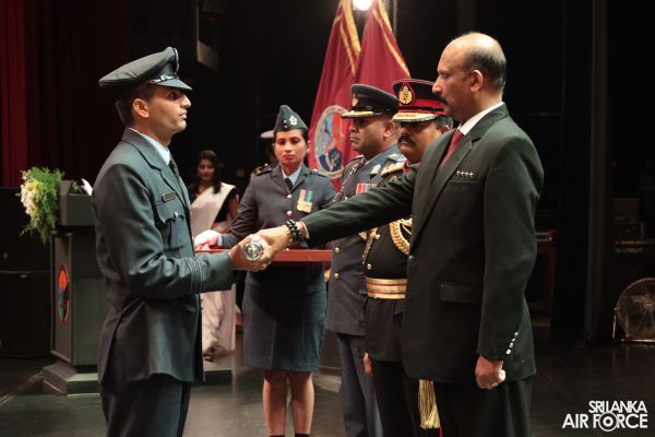 NO 16 DEFENCE SERVICES COMMAND AND STAFF COURSE GRADUATION HELD AT THE NELUM POKUNA THEATRE