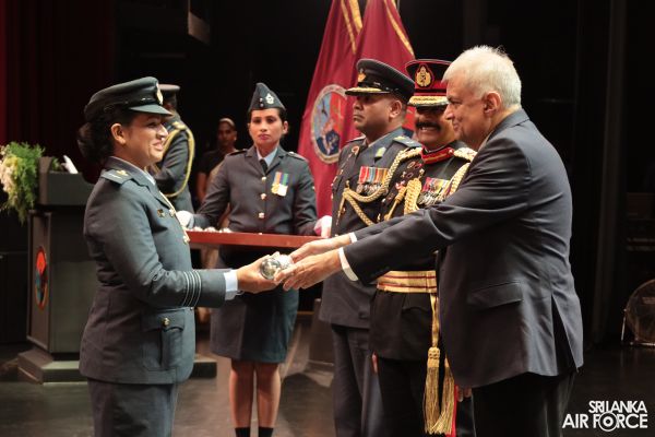 NO 16 DEFENCE SERVICES COMMAND AND STAFF COURSE GRADUATION HELD AT THE NELUM POKUNA THEATRE