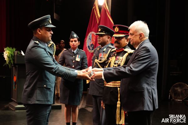 NO 16 DEFENCE SERVICES COMMAND AND STAFF COURSE GRADUATION HELD AT THE NELUM POKUNA THEATRE