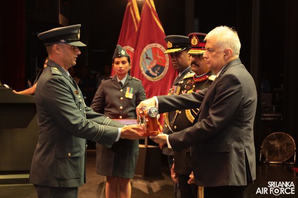 NO 16 DEFENCE SERVICES COMMAND AND STAFF COURSE GRADUATION HELD AT THE NELUM POKUNA THEATRE