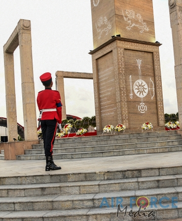 SThe Nation Commemorates a Decade of Peace at Ranaviru War Memorial