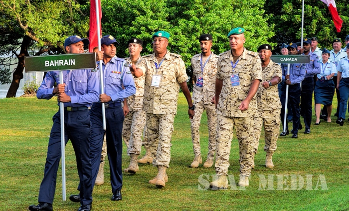 The 11th World Military Golf Championship 2017 Commences at Eagles’ Golf Links –China Bay