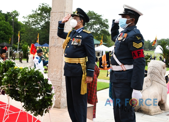 SRI LANKA HOLDS THE 12TH NATIONAL WAR HERO’S COMMEMORATION CEREMONY