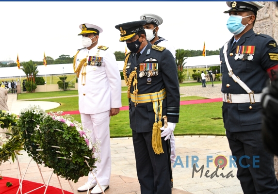 SRI LANKA HOLDS THE 12TH NATIONAL WAR HERO’S COMMEMORATION CEREMONY