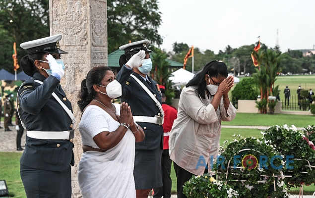 SRI LANKA HOLDS THE 12TH NATIONAL WAR HERO’S COMMEMORATION CEREMONY