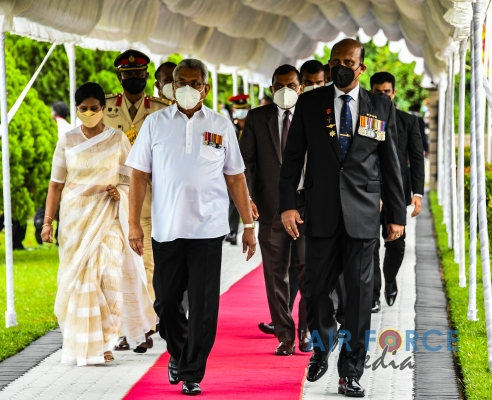 SRI LANKA HOLDS THE 12TH NATIONAL WAR HERO’S COMMEMORATION CEREMONY