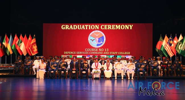 Graduation of the No.13 Defence Services Command and Staff Course