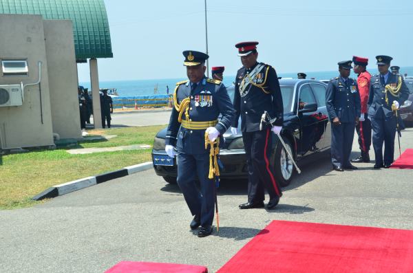 SLAF Commander visits Chief of Defence Staff and Army Commander