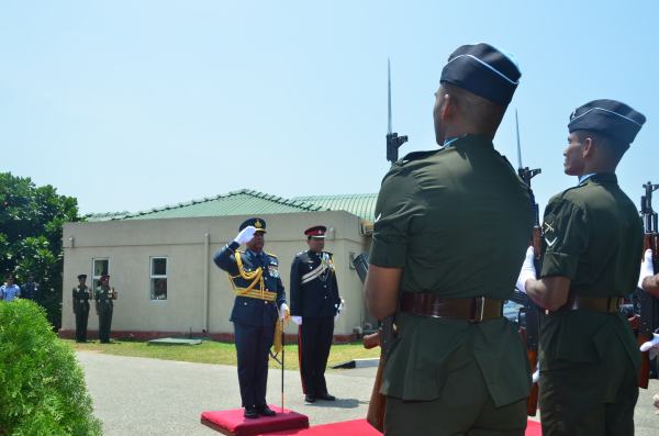 SLAF Commander visits Chief of Defence Staff and Army Commander