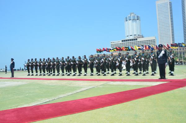 SLAF Commander visits Chief of Defence Staff and Army Commander