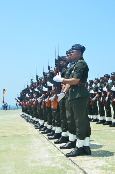 SLAF Commander visits Chief of Defence Staff and Army Commander