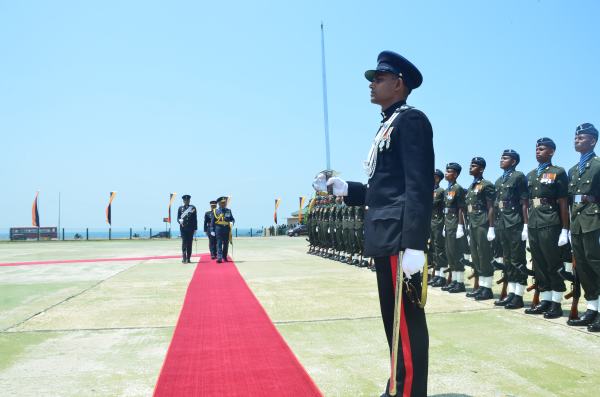SLAF Commander visits Chief of Defence Staff and Army Commander