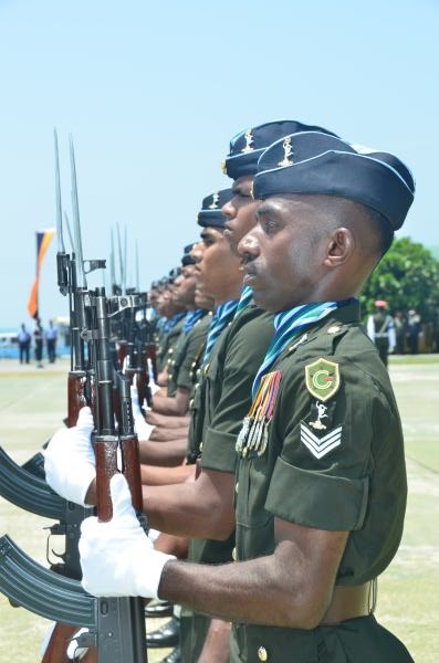 SLAF Commander visits Chief of Defence Staff and Army Commander