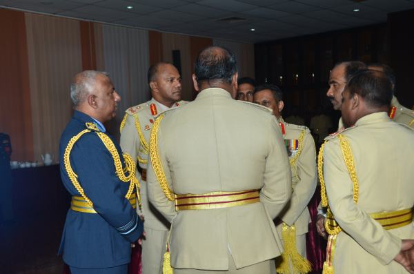 SLAF Commander visits Chief of Defence Staff and Army Commander