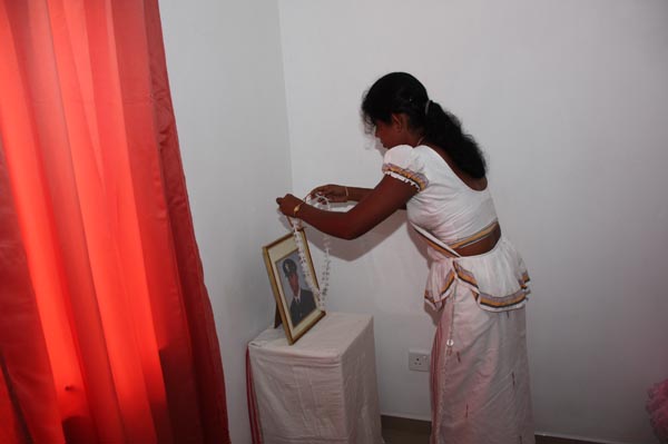 14th House Donation By SLAF Seva Vanitha Unit