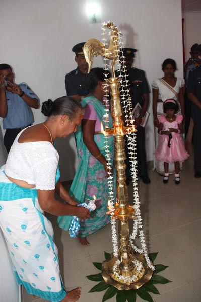 14th House Donation By SLAF Seva Vanitha Unit