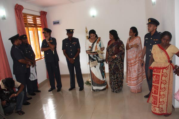 14th House Donation By SLAF Seva Vanitha Unit