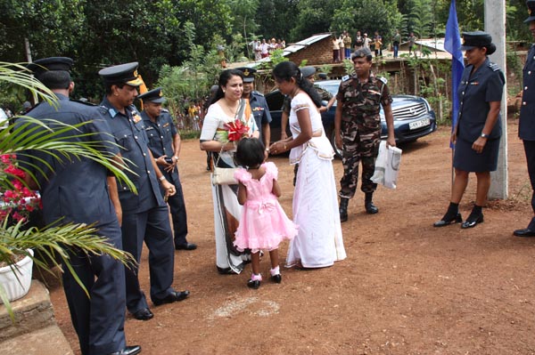 14th House Donation By SLAF Seva Vanitha Unit