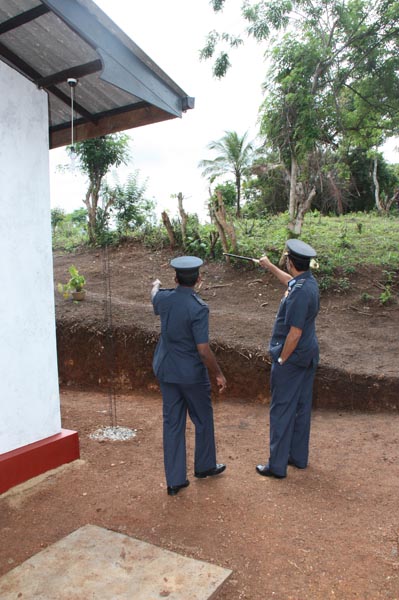 14th House Donation By SLAF Seva Vanitha Unit