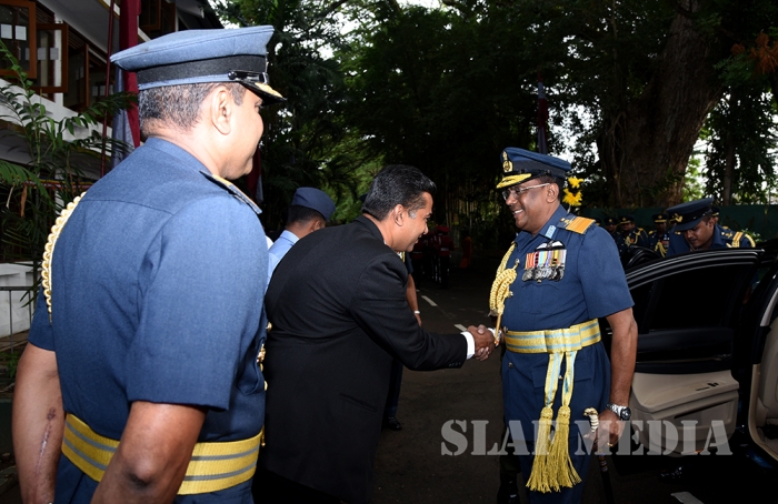 Nalanda College Felicitates New Commander of the Air Force