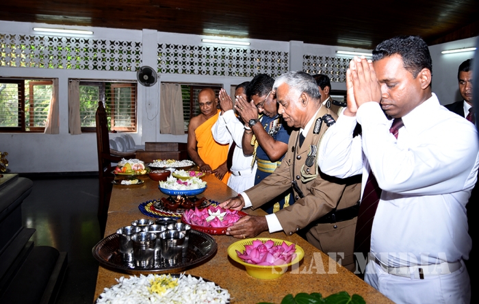 Nalanda College Felicitates New Commander of the Air Force