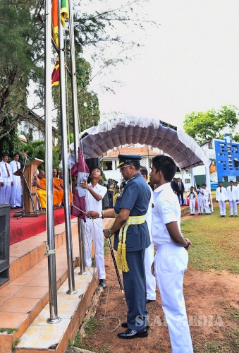Nalanda College Felicitates New Commander of the Air Force