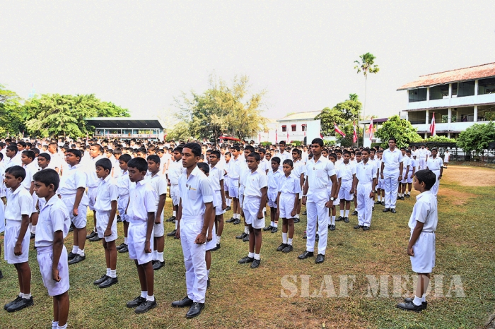 Nalanda College Felicitates New Commander of the Air Force