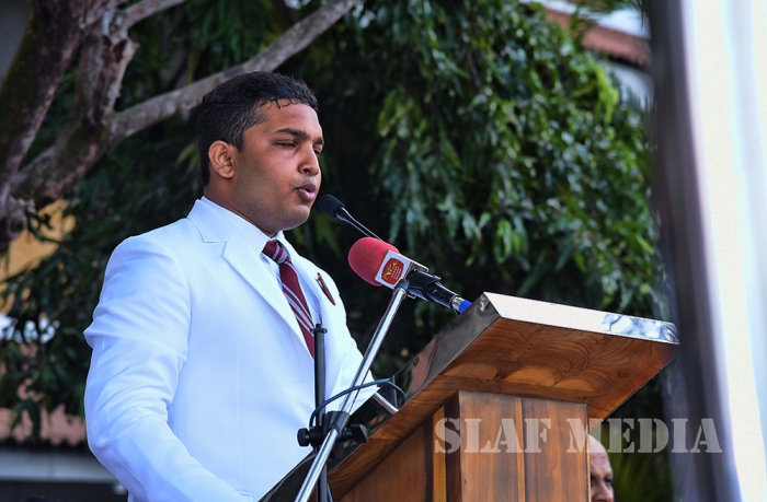 Nalanda College Felicitates New Commander of the Air Force