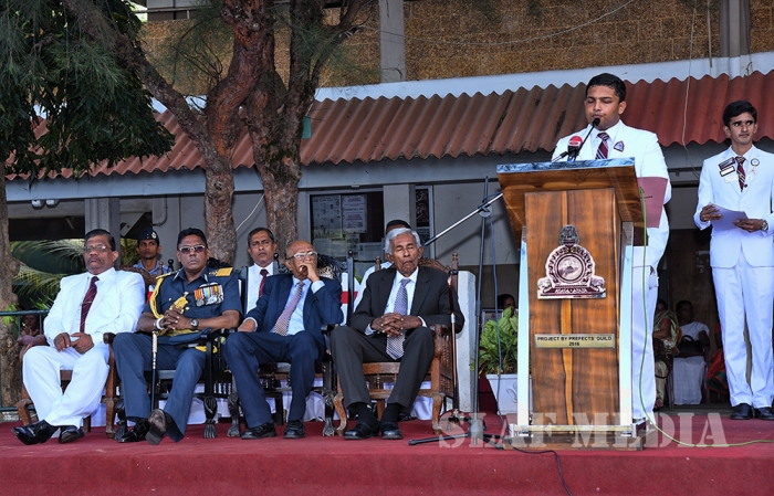 Nalanda College Felicitates New Commander of the Air Force