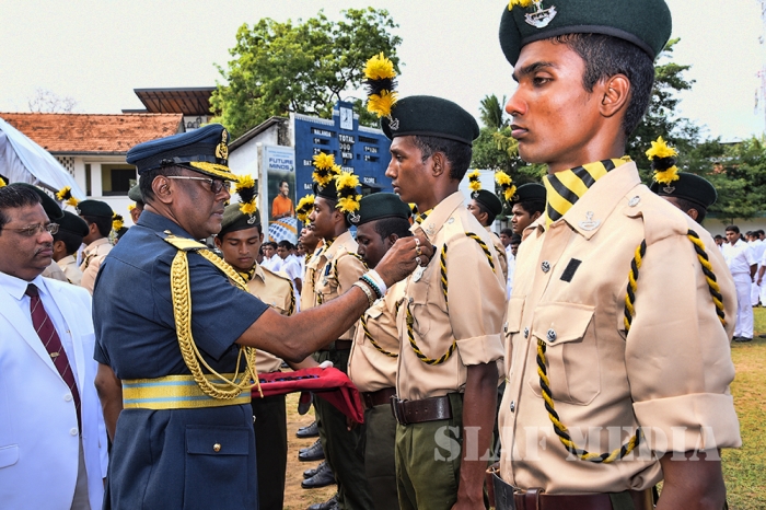 Nalanda College Felicitates New Commander of the Air Force