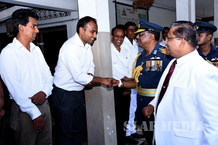 Nalanda College Felicitates New Commander of the Air Force
