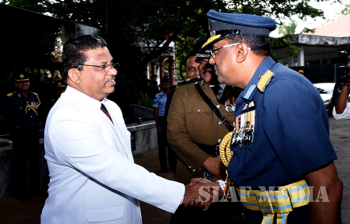 Nalanda College Felicitates New Commander of the Air Force