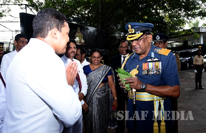 Nalanda College Felicitates New Commander of the Air Force