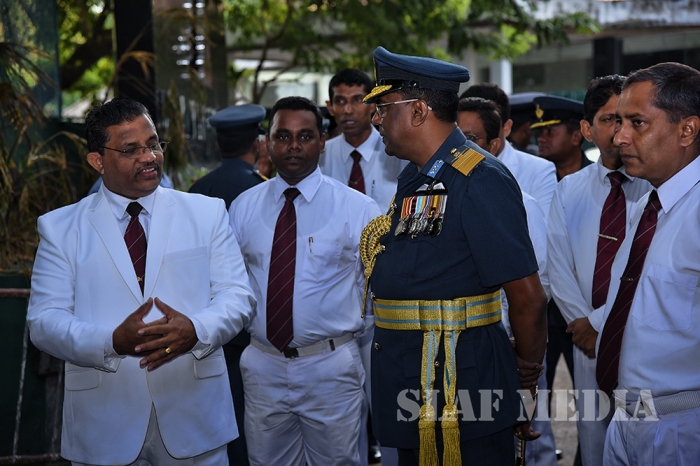 Nalanda College Felicitates New Commander of the Air Force