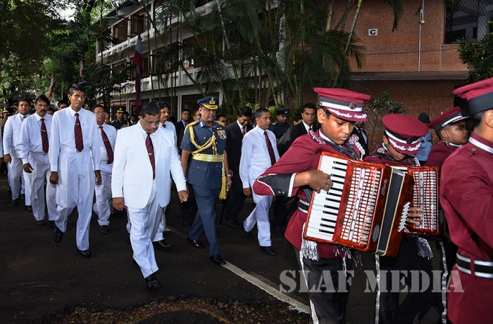 Nalanda College Felicitates New Commander of the Air Force