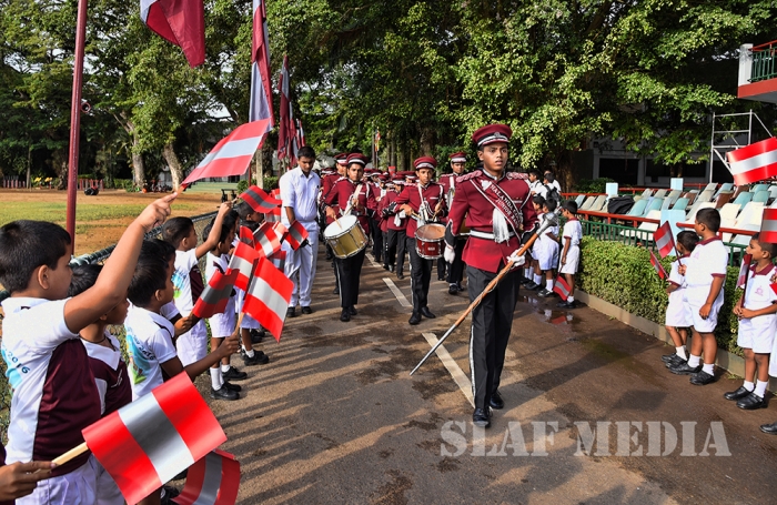 Nalanda College Felicitates New Commander of the Air Force