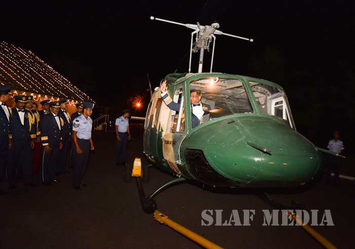 Change of Command of the Sri Lanka Air Force