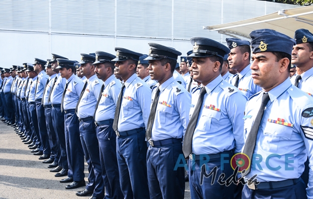 The 17th Commander of the Sri Lanka Air Force Assumes Duties at AFHQ